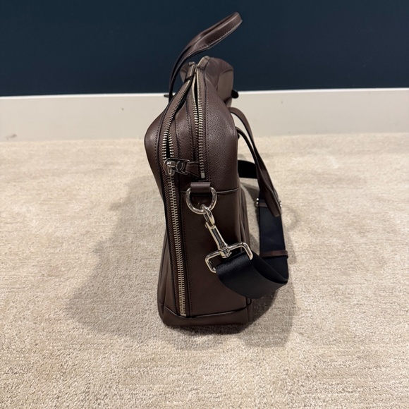 Coach Hamilton Commuter Briefcase F22528 – Sport Calf Leather – Mahogany/Black - Picture 2 of 6